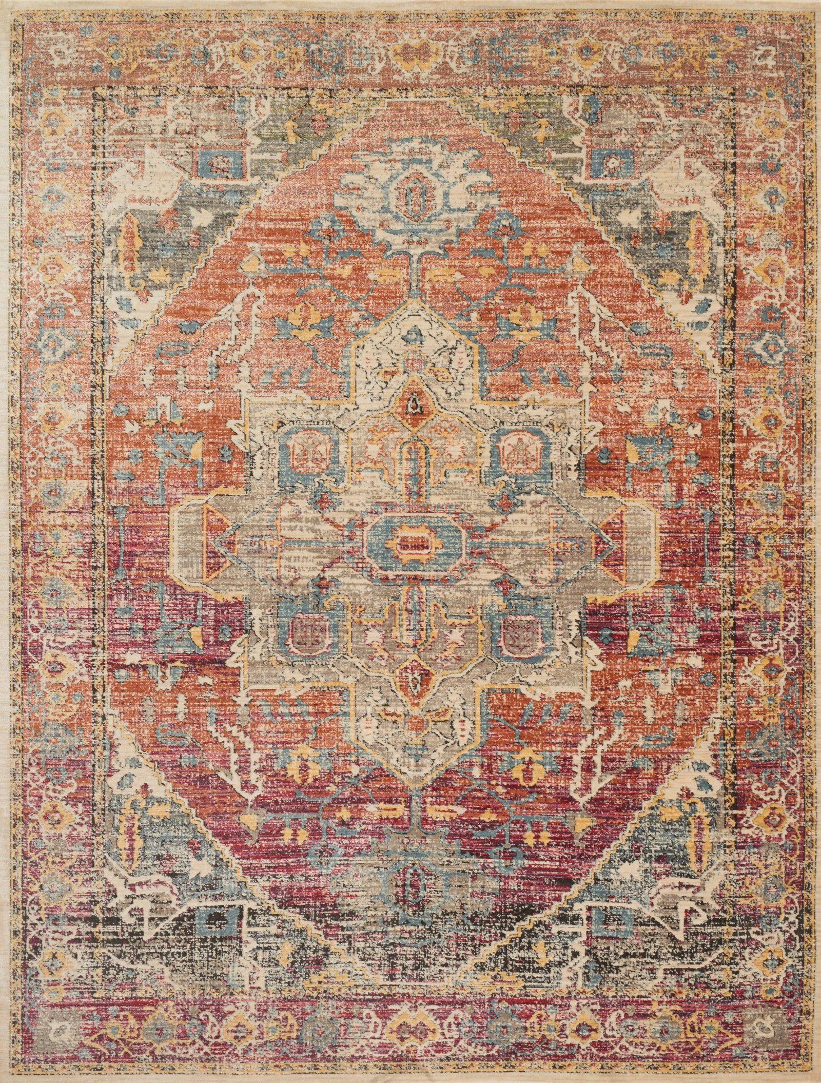 Javari Berry / Sunrise — a Loloi rug at Laurie Yapp Home.
