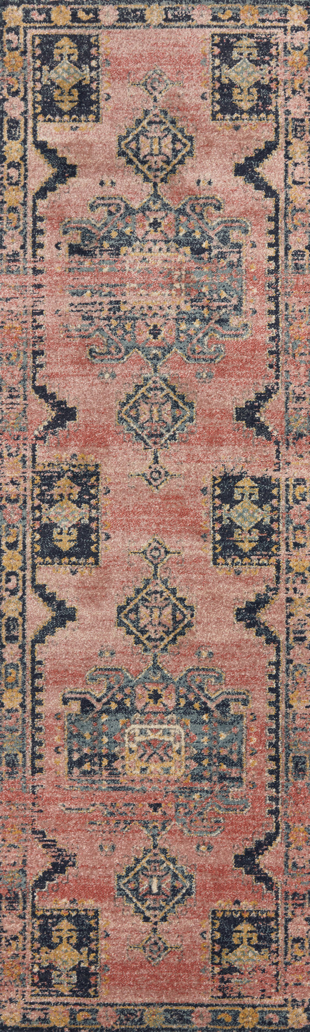 detail view of Jocelyn Rose / Rose luxury Rug