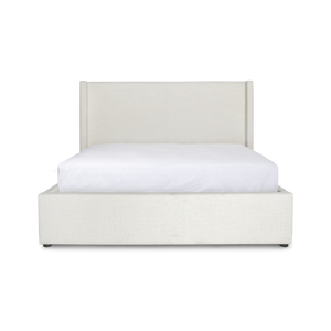 Josie King Bed - Cream