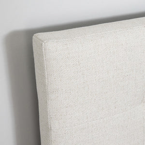 June Double Storage Bed - Cream