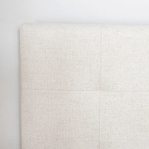 June Queen Storage Bed - Cream