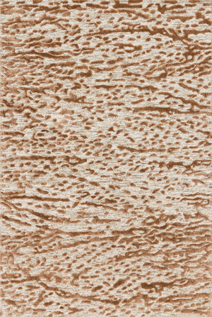 Juneau Oatmeal / Terracotta rug — Loloi