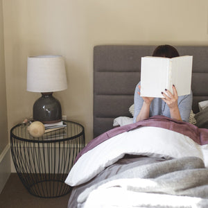 Justin Queen Storage Bed - Greige