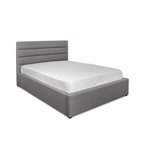 Justin Double Bed - Greige