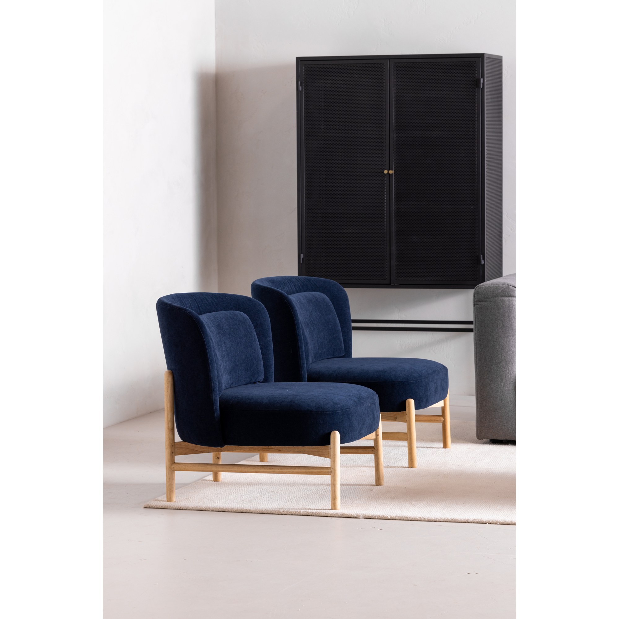 Sigge Accent Chair Ocean Depths Navy