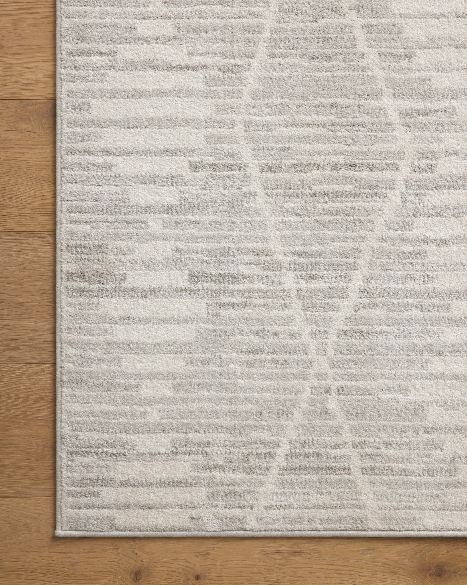 lifestyle view of Kamala Ivory / Silver luxury Rug