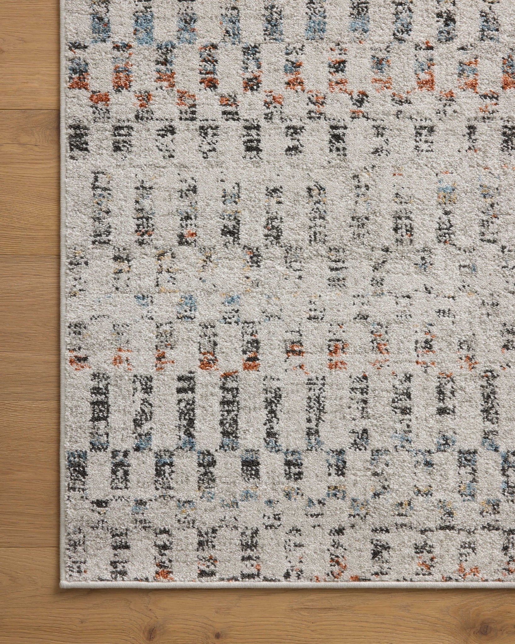 lifestyle view of Kamala Grey / Multi luxury Rug