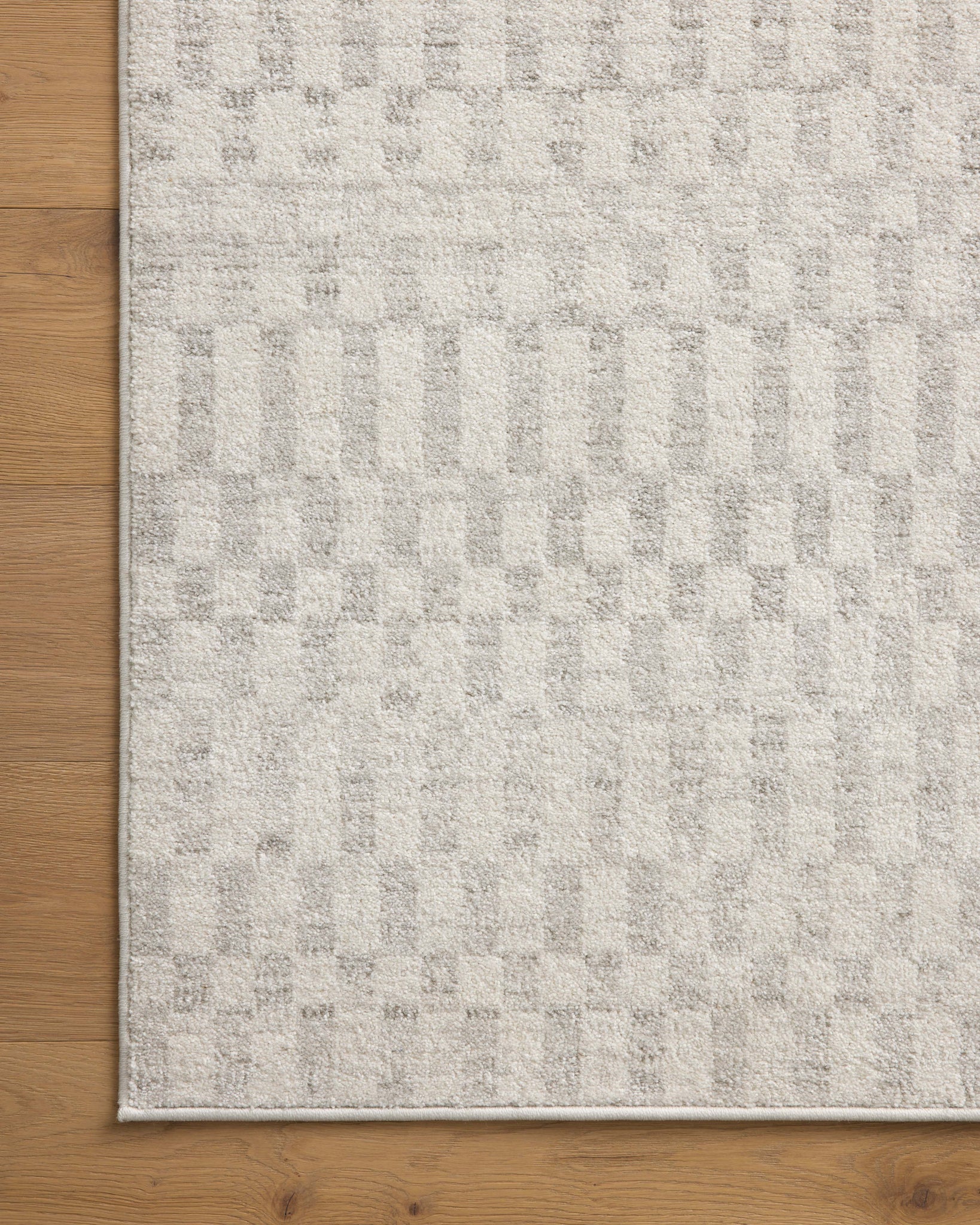 lifestyle view of Kamala Ivory / Grey luxury Rug