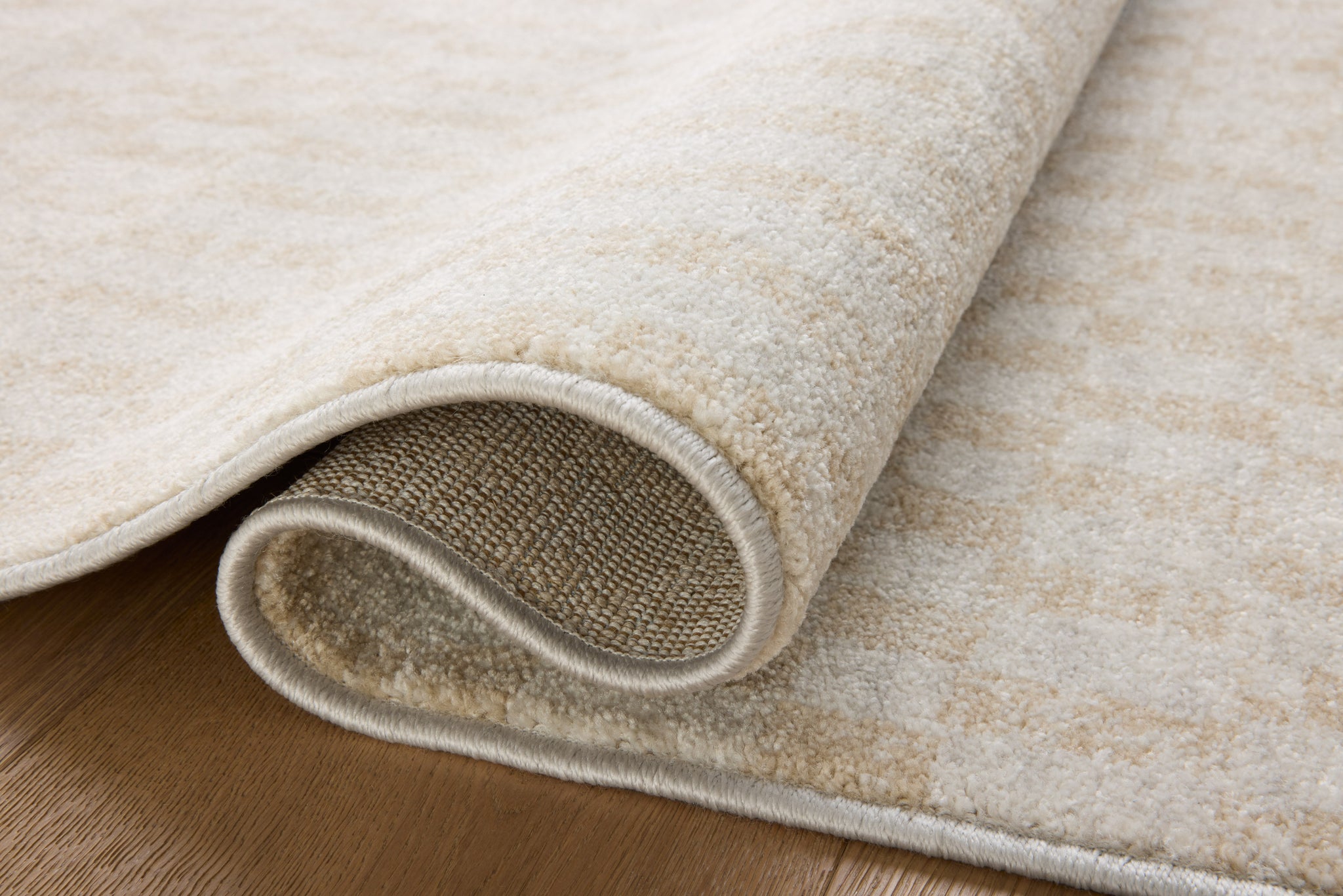 detail view of Kamala Ivory / Natural luxury Rug