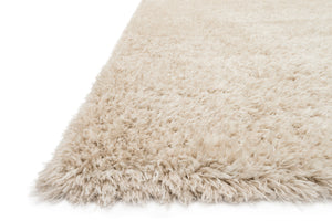 Kayla Shag Beige rug — Loloi