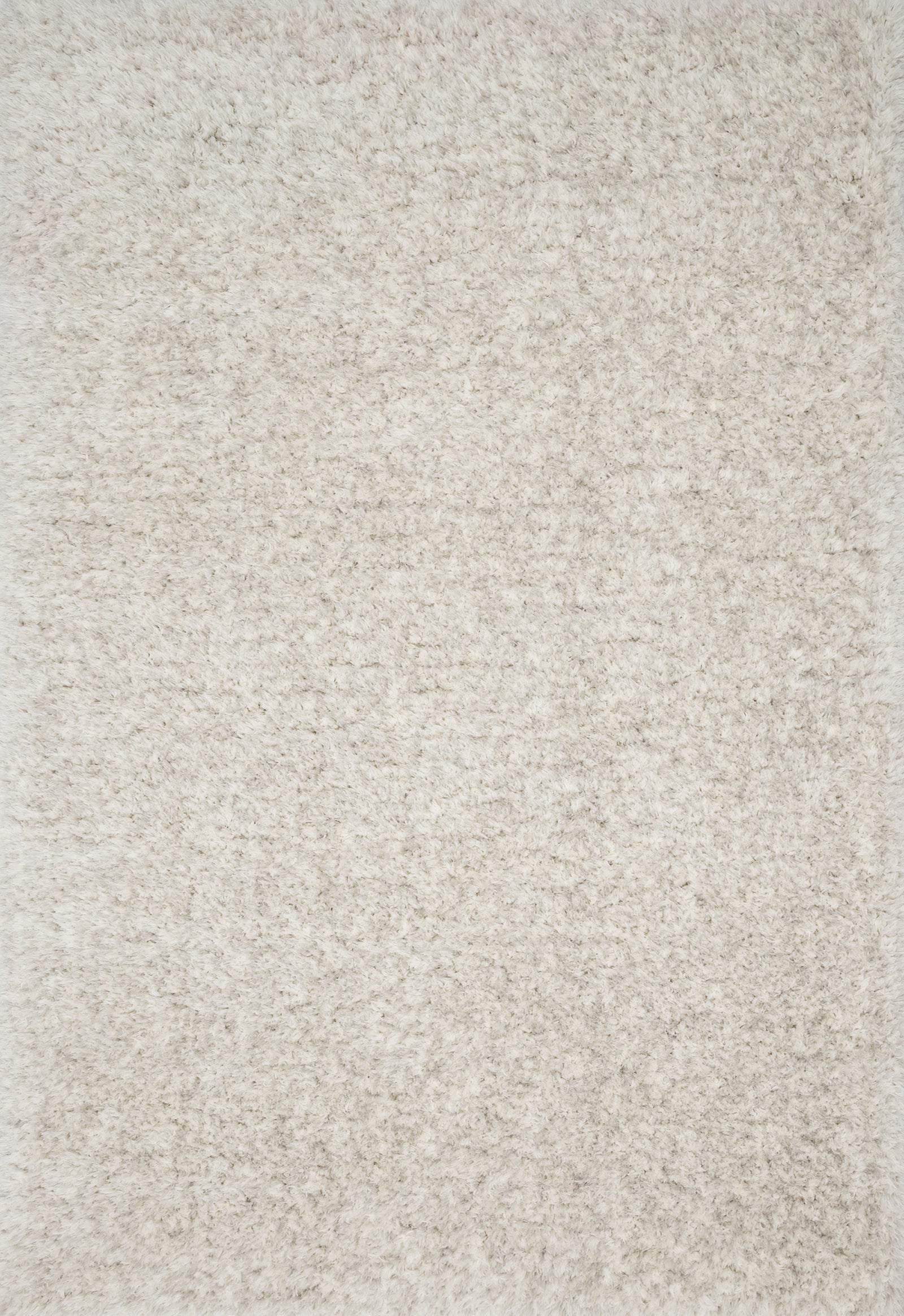 front view of Kayla Shag Lt Grey luxury Rug