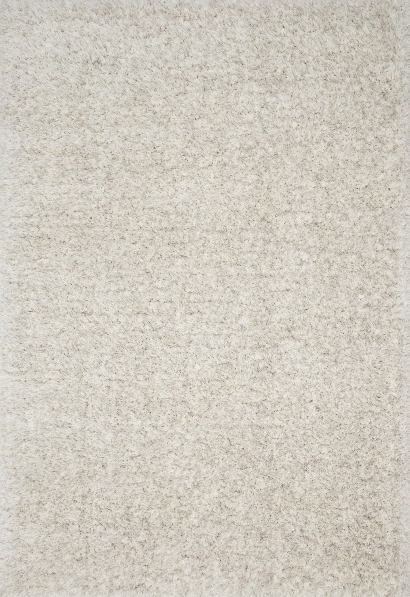 front view of Kayla Shag Lt Grey luxury Rug