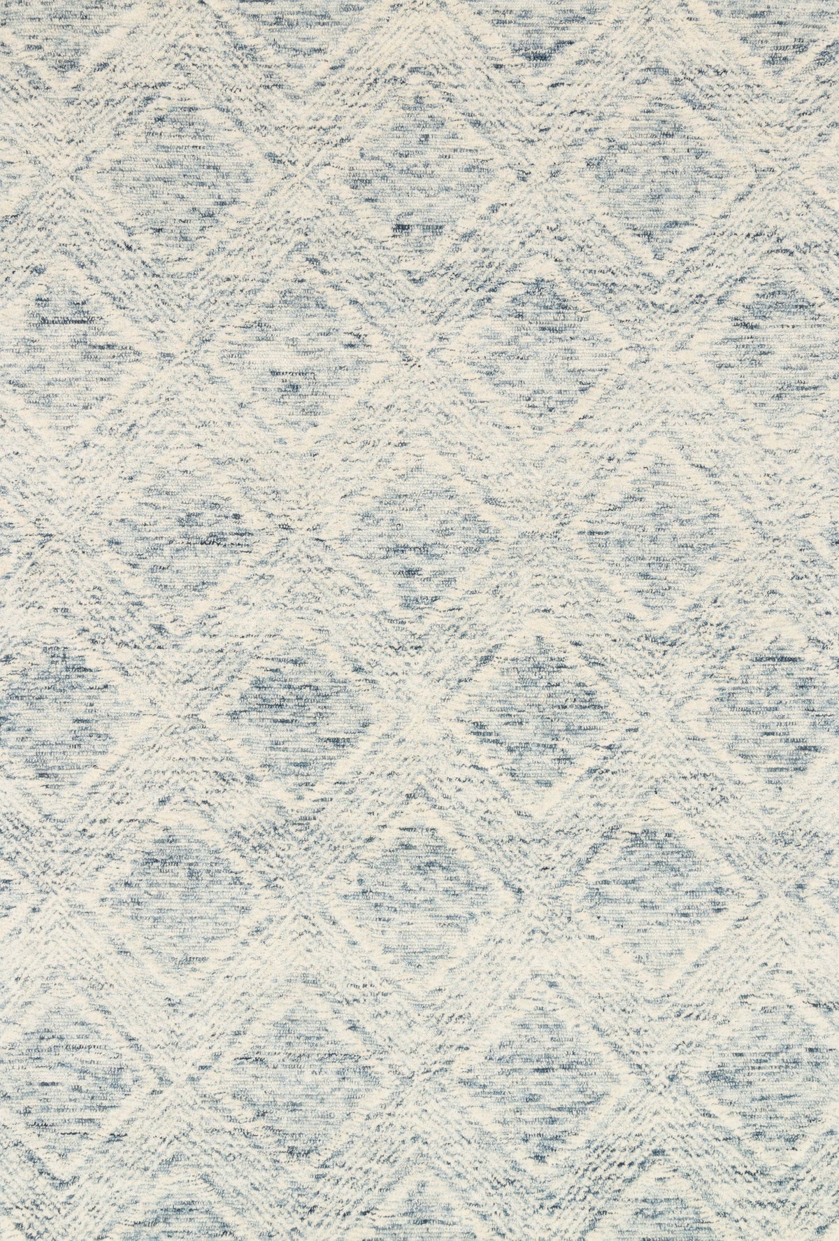 front view of Kopa Denim / Ivory luxury Rug
