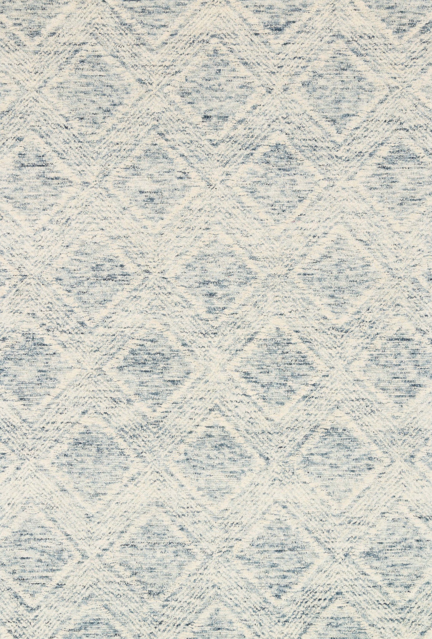 front view of Kopa Denim / Ivory luxury Rug