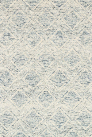 front view of Kopa Denim / Ivory luxury Rug