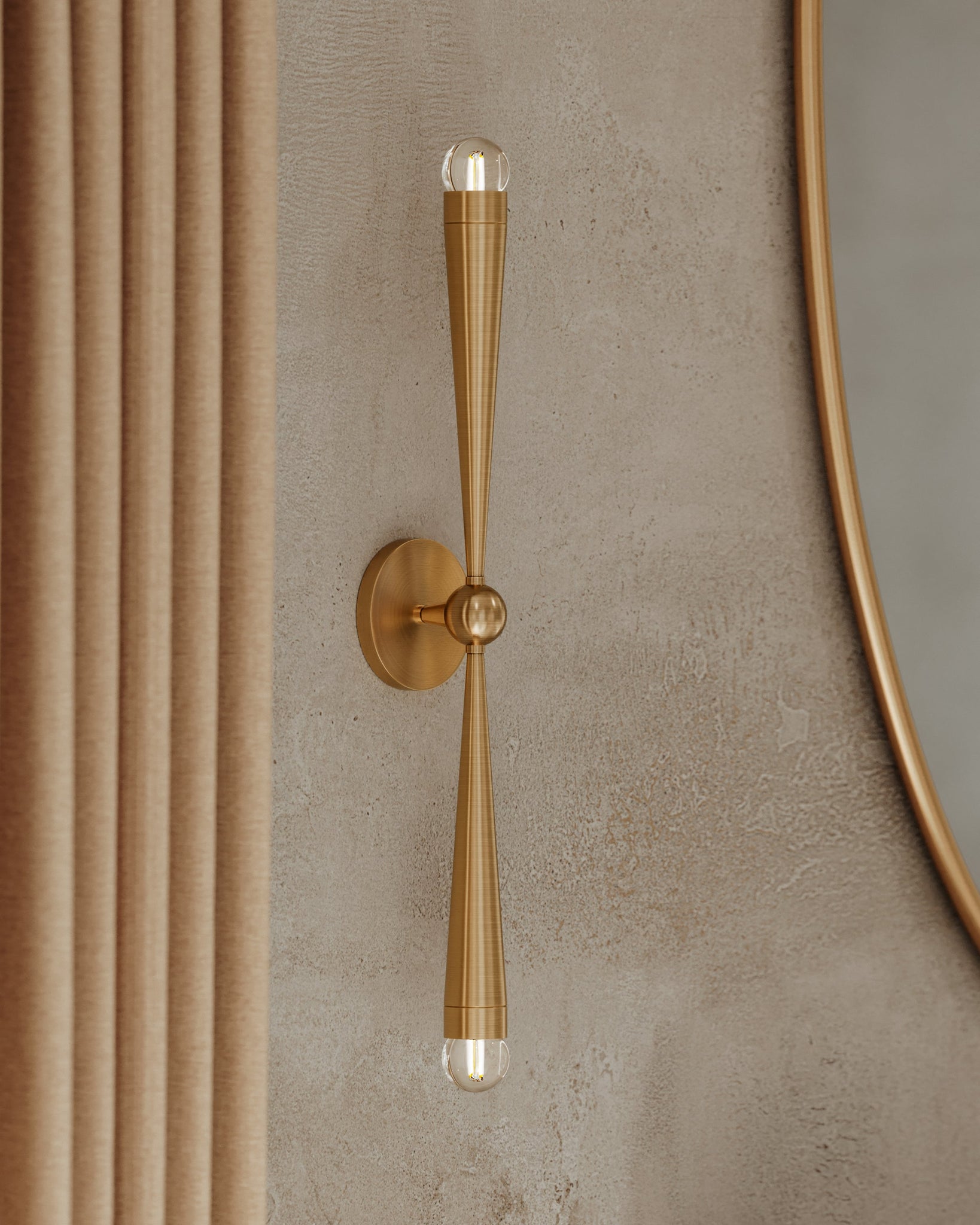 Keanu Wall Sconce - Lifestyle [B1034-PBR]