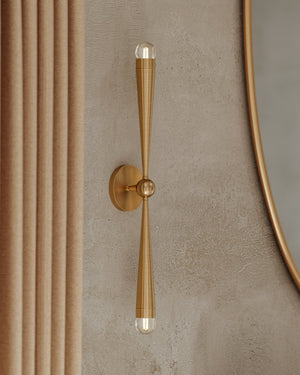 Keanu Wall Sconce - Lifestyle [B1034-PBR]