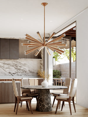 Keanu Chandelier 40.25" - Lifestyle [F1040-PBR]