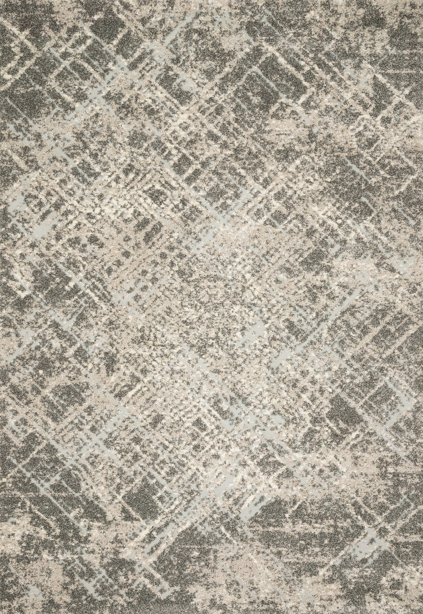 front view of Landscape Stone luxury Rug