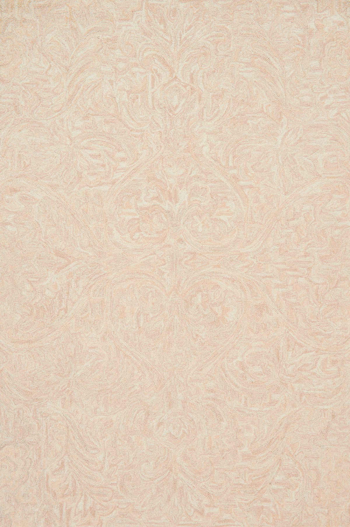 front view of Lyle Blush luxury Rug
