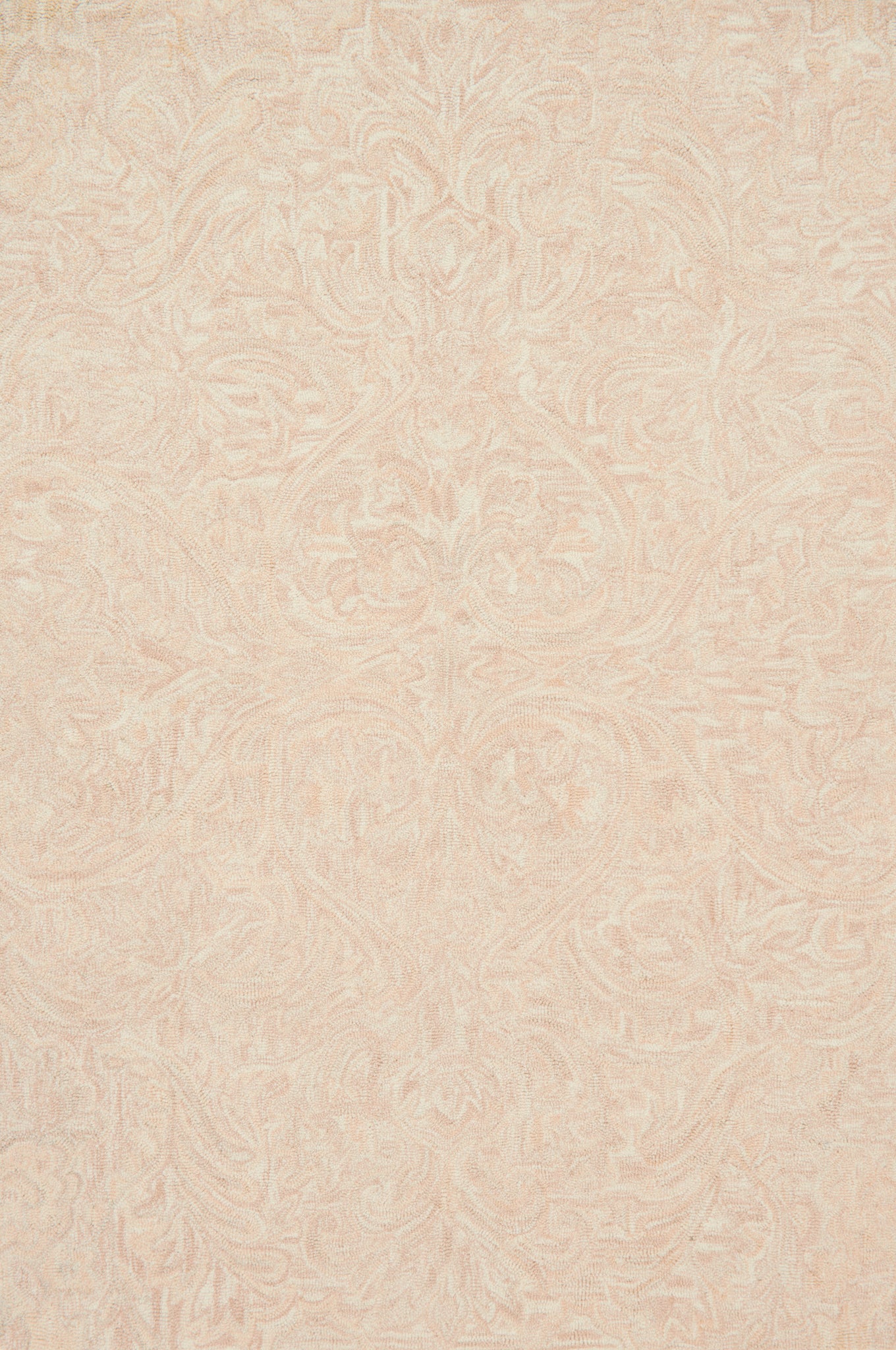 front view of Lyle Blush luxury Rug