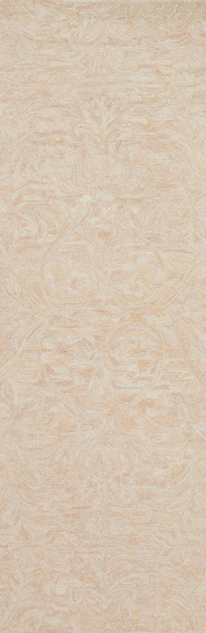 side view of Lyle Blush luxury Rug