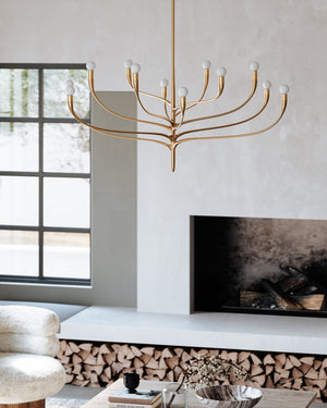 Labra Chandelier 51.5" - Lifestyle [9612-VGL]