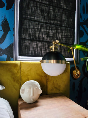 Latham Wall Sconce - Lifestyle [4011-ADB]