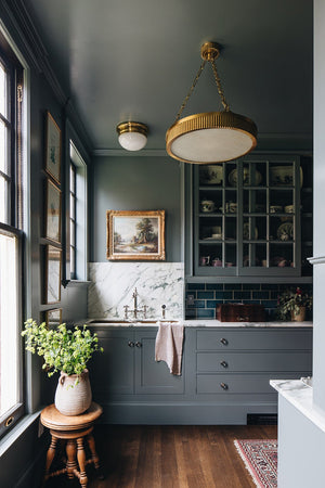 Lynden Chandelier 22" - Lifestyle [522-AGB]