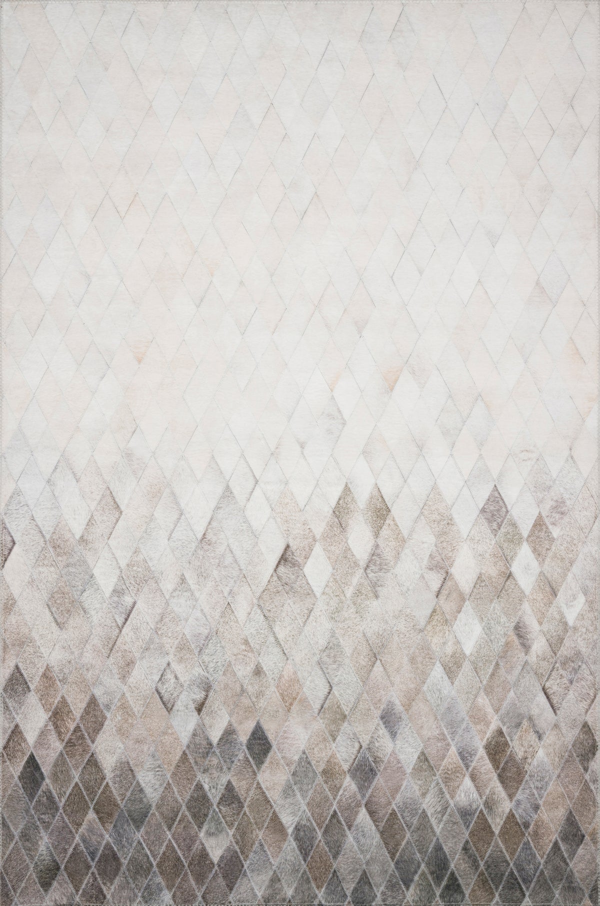 front view of Maddox Sand / Taupe luxury Rug