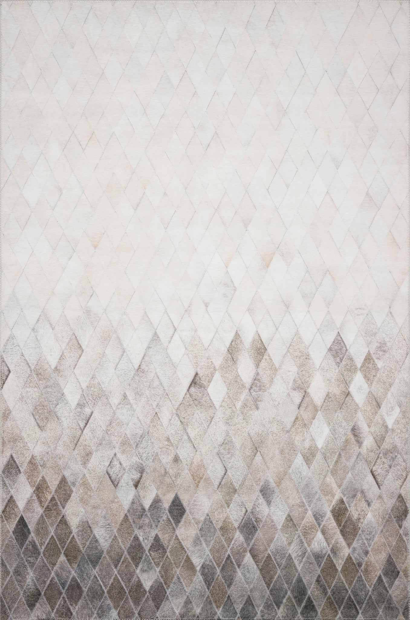 front view of Maddox Sand / Taupe luxury Rug