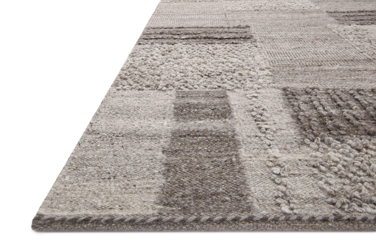 Manfred Charcoal / Dove rug — Loloi