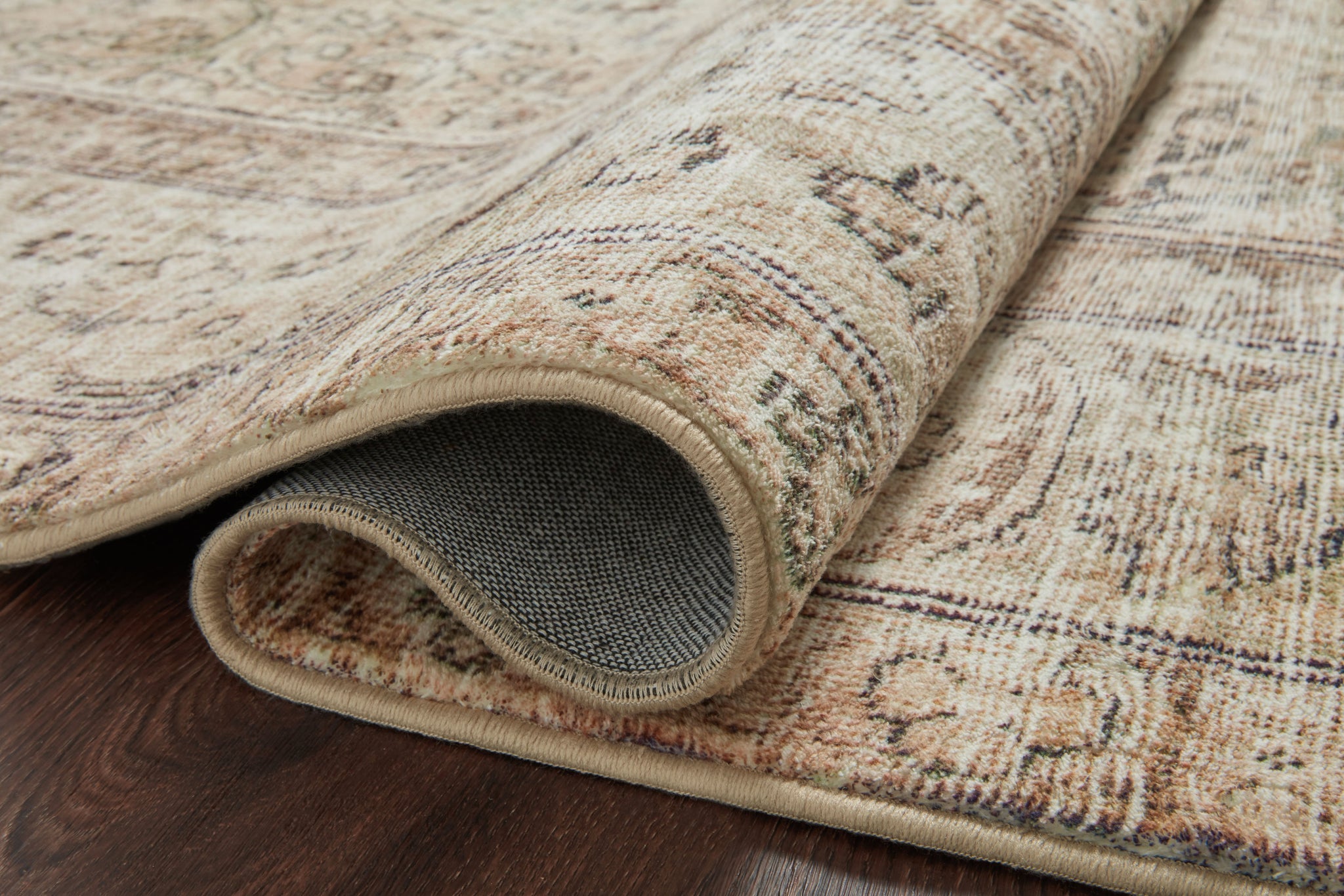 lifestyle view of Margot Antique / Sage luxury Rug