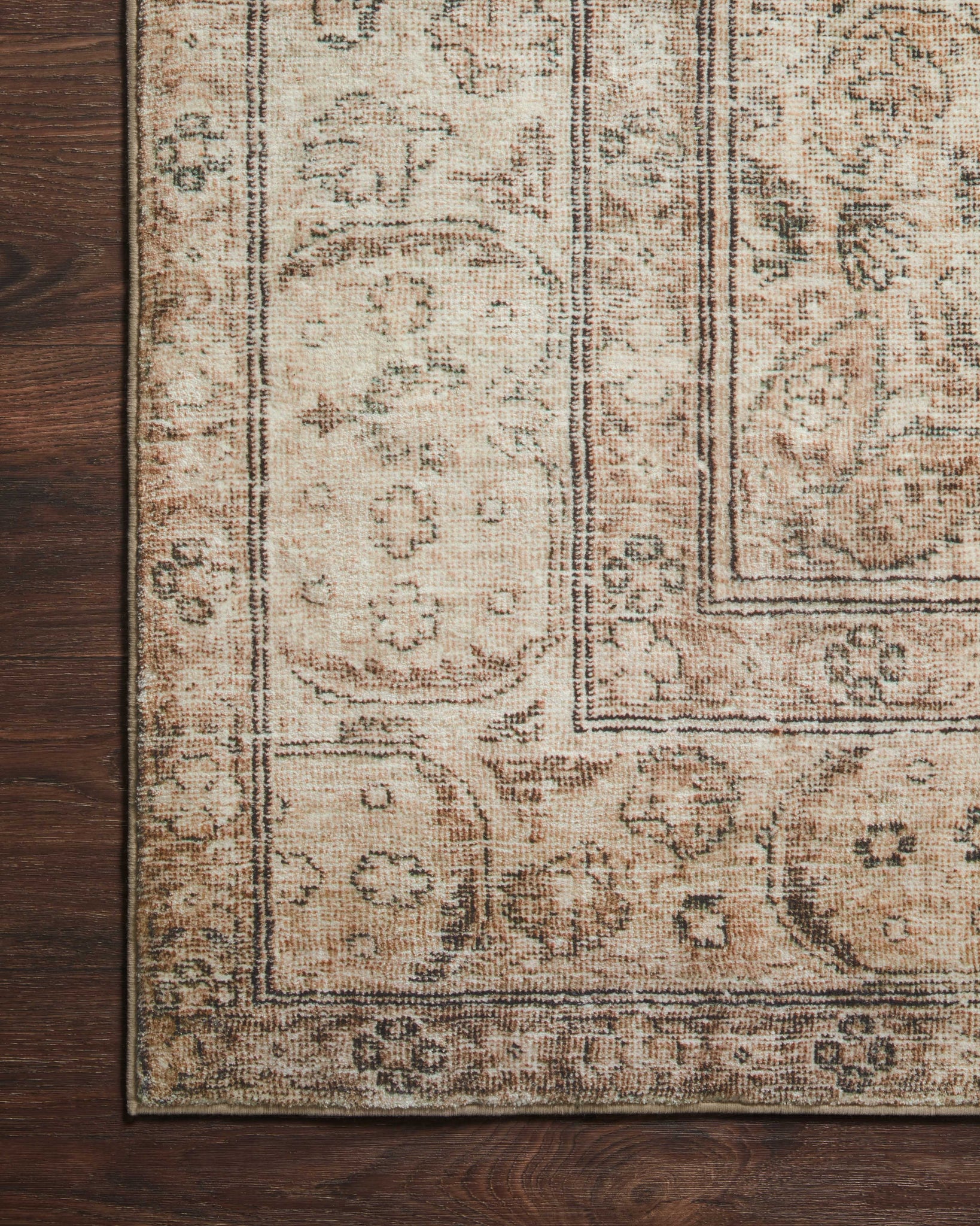 lifestyle view of Margot Antique / Sage luxury Rug