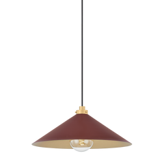 Aged Brass / Soft Crimson