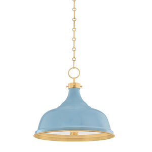 Painted No. 1 Pendant 18"