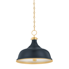 Aged Brass / Darkest Blue