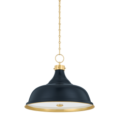 Aged Brass / Darkest Blue