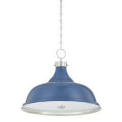Polished Nickel / Soft French Blue