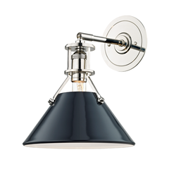 Polished Nickel / Darkest Blue