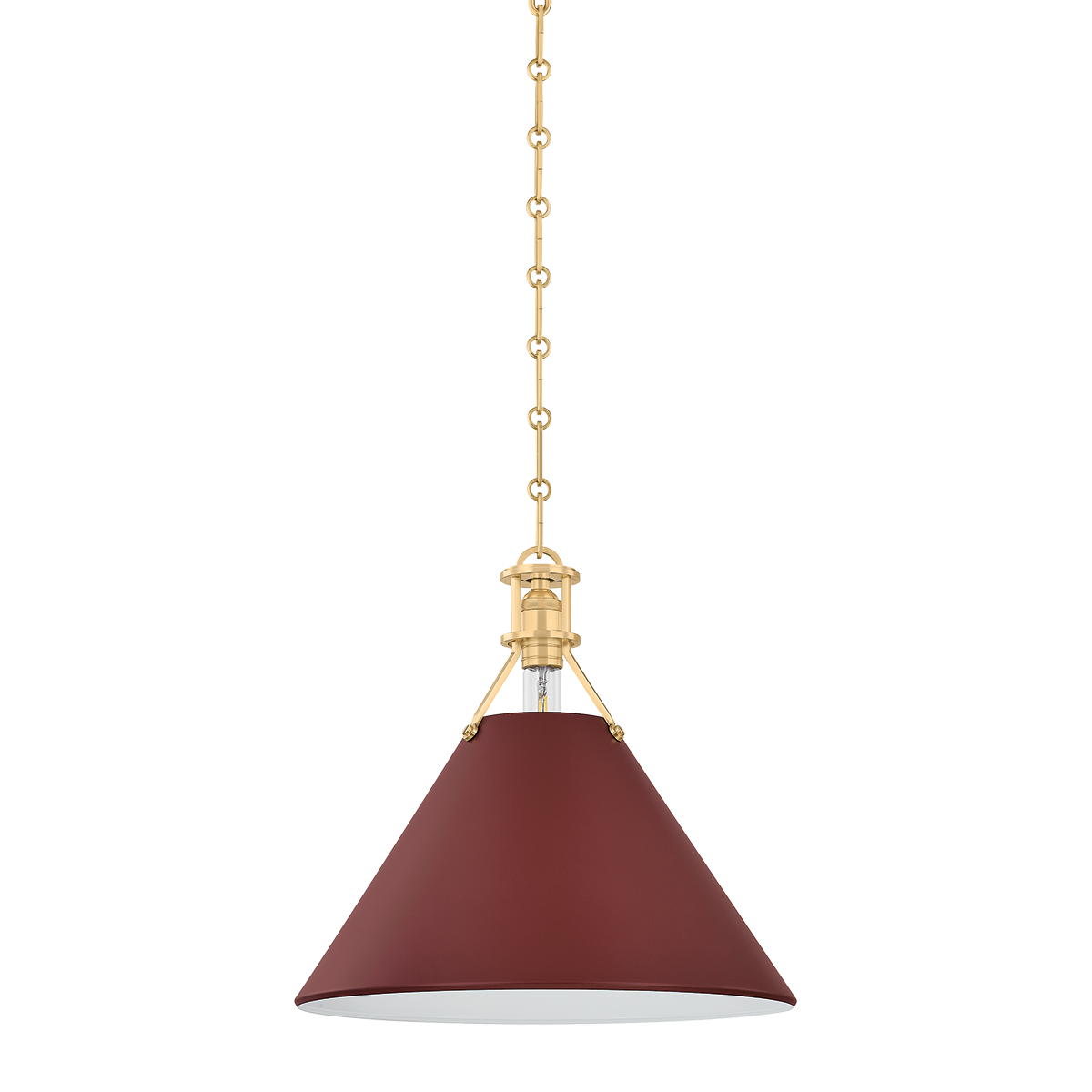 Painted No. 2 Pendant 16"
