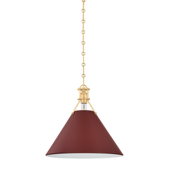 Aged Brass / Soft Crimson