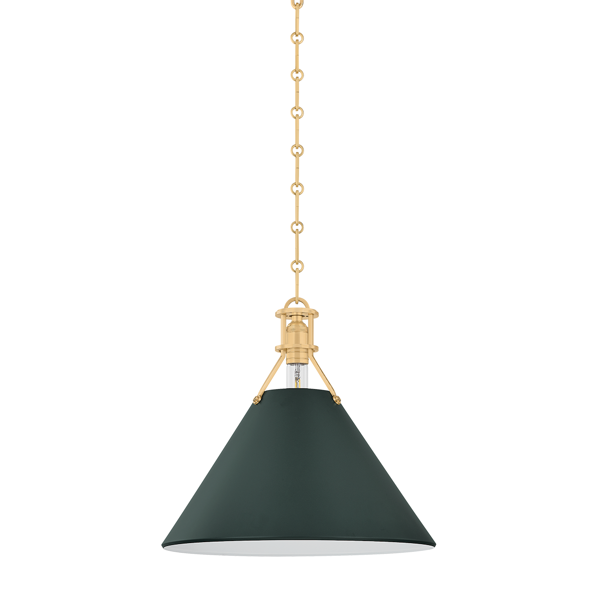 Painted No. 2 Pendant 16"