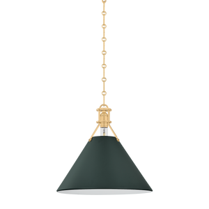 Painted No. 2 Pendant 16"