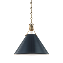 Aged Brass / Darkest Blue