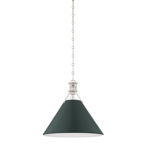 Painted No. 2 Pendant 16"