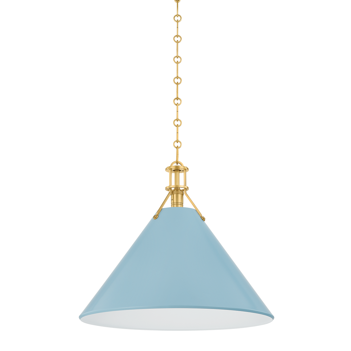 Painted No. 2 Pendant 21"