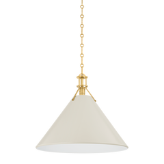 Aged Brass / Off-White