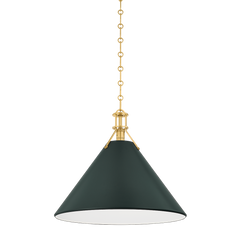 Aged Brass / Soft Studio Green
