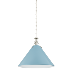 Painted No. 2 Pendant 21"